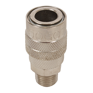 CONEXIÓN RAPIDA MACHO ACERO 1/4" NPT