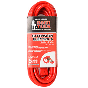 EXTENSION ELECTRICA 3x14 10 MTS USO RUDO