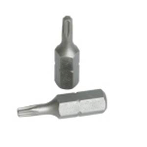 INSERTOS TORX CON GUIA T-10 25MM ZN 1/4