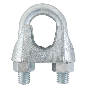 NUDO GALVANIZADO 1" P/CABLE DE ACERO