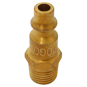 PIVOTE MACHO LATON 1/4" NPT