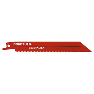 SEGUETA 4" X 14D SABLE BIMETALICA ROJA