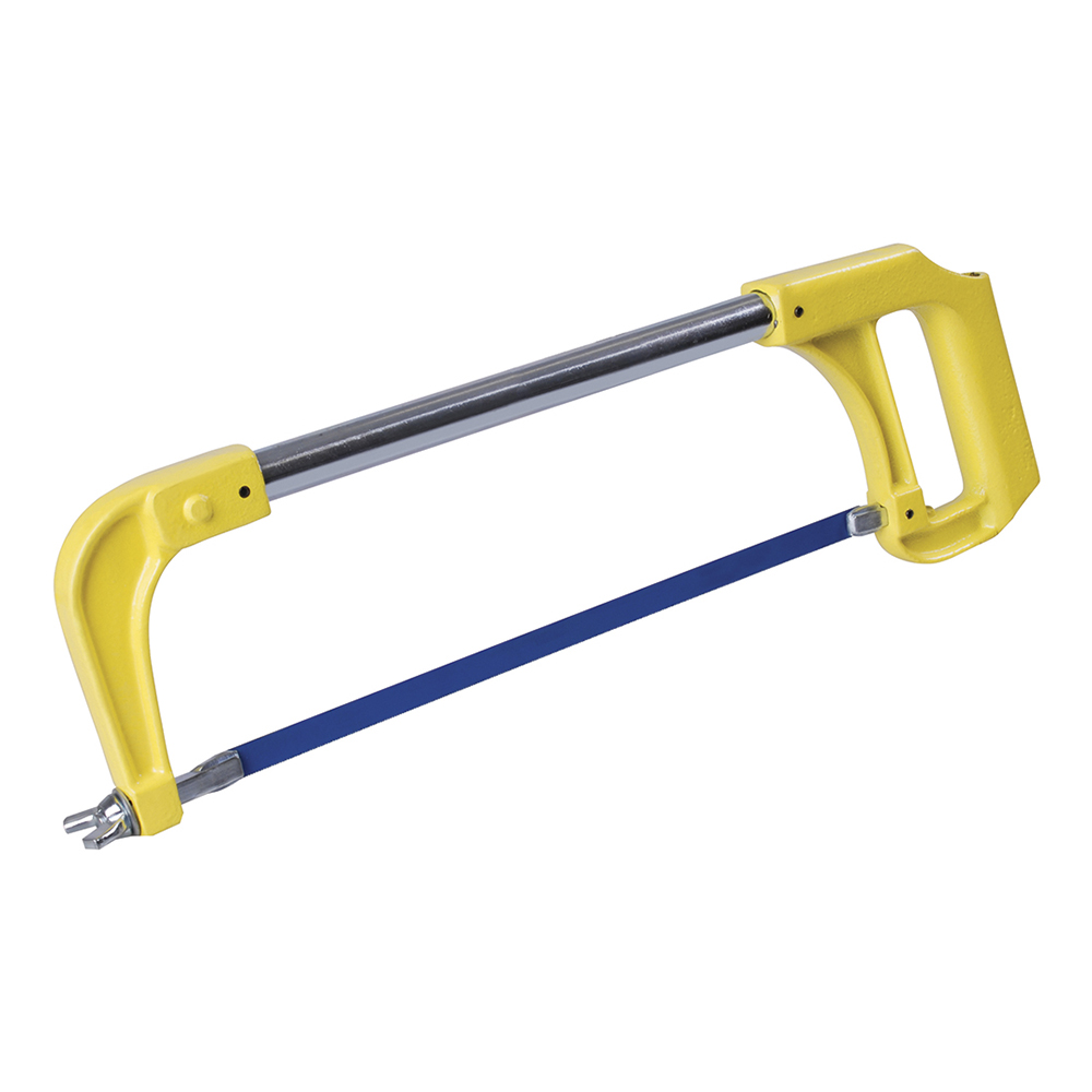 Arco de segueta tubular con mango de hierro 12", 17"