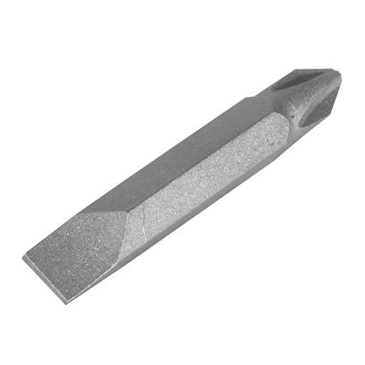 [PPH2PL] Punta doble Phillips #2 y plana 1/4" para destornillador hexágono de 1/4", 1-1/2" 10 pieza