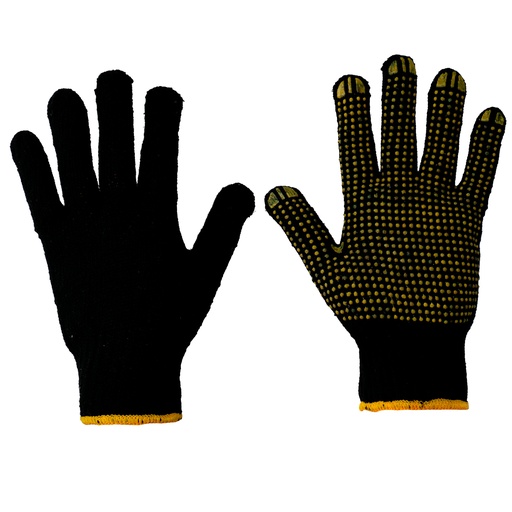 [GAPG] Guantes de algodón con puntos de PVC talla G