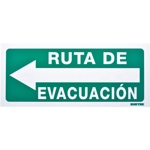 [SES5] Señal "Ruta de evacuación" izquierda