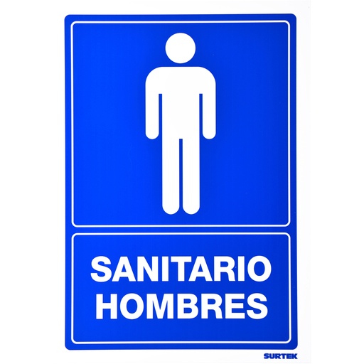 [SES13] Señal "Sanitario hombres"