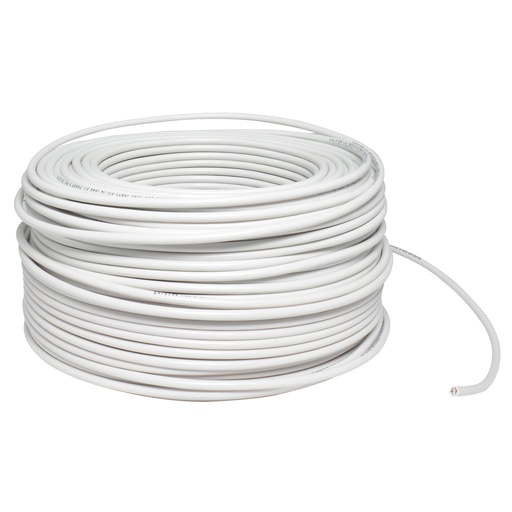 [136958] Cable eléctrico UL calibre 14, 100 m color blanco