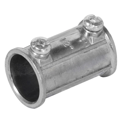 [136828] Conector cople para tubo conduit pared delgada 1/2"