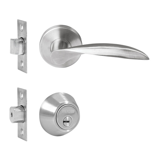 [CPF3-1060-US32D] Combo Messina función doble, acero inoxidable, llave de puntos, en caja