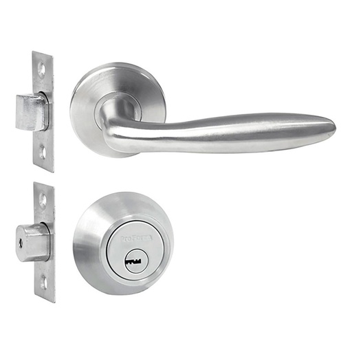 [CPF2-1062-US32D] Combo Toscana función doble, acero inoxidable, llave de puntos, en caja