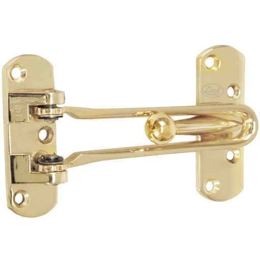 [L044LBB] Accesorio de seguridad para puerta acabado latón brillante