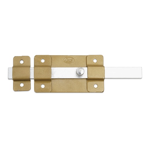 [L038D] Pasador de sobreponer 12 cm dorado