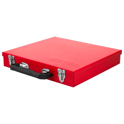 [4019] Caja metálica usos múltiples roja 12" x 11" x 2"