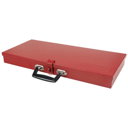 [5495] Caja metálica usos múltiples roja 19" x 8" x 1"