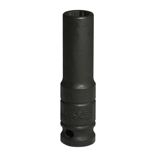 [7312MT] Dado de impacto largo cuadro de 1/2", 12 puntas, métrico, 12 mm