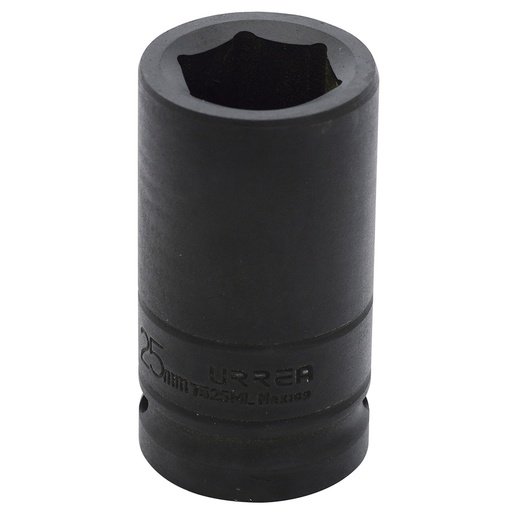 [7525ML] Dado de impacto largo cuadro de 3/4", 6 puntas, métrico, 25 mm