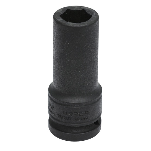 [7512LD] Dado de impacto largo pared delgada cuadro de 3/4", 6 puntas, en pulgadas, 3/4"