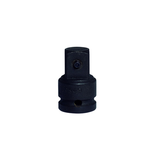 [7652] Adaptador con barreno pasado para dado de impacto cuadro de 1/2" hembra a 3/4" macho