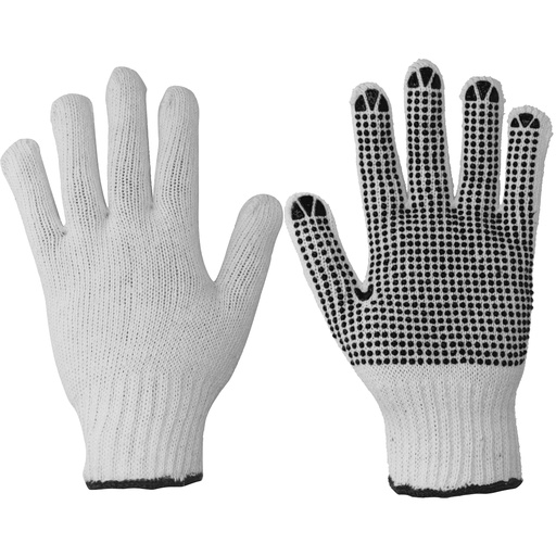 [GAPGF] Guantes de algodón con puntos de PVC talla G