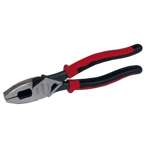 [259GHLX] Pinza con mango bimaterial de 9-3/8" corte lateral con poncha cable alta palanca