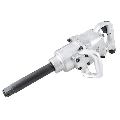 [UP797-6] Pistola de impacto neumática cuadro de 1" 1,500 Ft-lb con extensión 6" sistema twin hammer