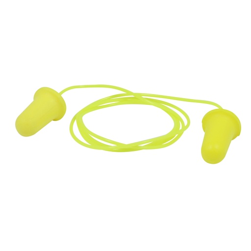 [USTO2] Tapones desechables de alta visibilidad color verde para oídos SNR 32 dB