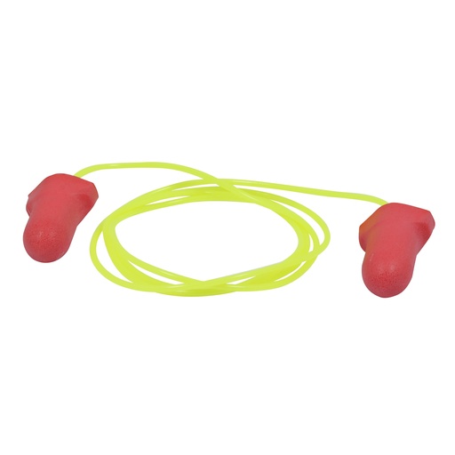 [USTO3] Tapones desechables de alta visibilidad color rojo para oídos SNR 32 dB