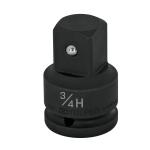 [100950] Adaptador de Impacto 3/4' (H) x 1' (M), Truper AI-5455