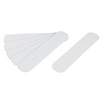 [12531] Tarjeta 6 tiras 23cm antiderrapantes blancas 50mm c/abrasivo CIA-02B