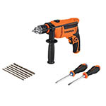 [100291] Rotomartillo 1/2' 650 W, 6 brocas y 2 desarmadores, Truper COMBOR-1/2A7