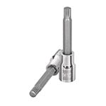 [101248] Dado punta larga bristol M5, cuadro 1/2', Truper D-1205-BL