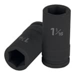 [12435] Dado largo de impacto de 1-1/16', 6 puntas, cuadro 3/4' D-7517-L