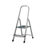 [16763] Escalera tubular plegable, 2 peldaños, aluminio, Truper ESTU-2A