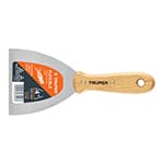 [14450] Espátula flexible 4' con mango de madera, Truper ET-4F