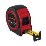 [102332] Flexómetro compacto 10 m con grip, cinta 25 mm, Truper FCG-10M