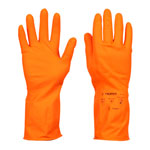 [14262] Guantes de látex para limpieza, medianos, Truper GU-312