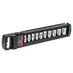 [14165] Juego de 10 dados cuadro 1/4' std, Truper JD-1/4X10P