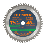 [18317] Disco sierra 7-1/4' multimaterial, 48 dientes centro 5/8' ST-748