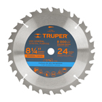 [18302] Disco sierra 8-1/4' para madera, 24 dientes centro 5/8' ST-824