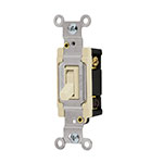 [46003] Interruptor vertical de palanca, 3 vías, Standard, marfil APSE-ES
