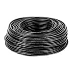 [46050] Rollo de 100 m de cable THHW-LS 8 AWG negro, Volteck CAB-8N