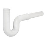 [49948] Céspol flexible para fregadero, PVC c/ext 20 cm,1-1/2' CE-295