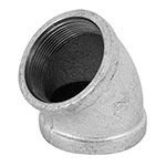 [48754] Codo 45° acero galvanizado de 2', Foset CG-866