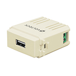 [48108] Módulo puerto USB, línea Italiana, color marfil, Volteck CUSB-I