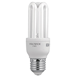 [46843] Lámpara triple T3 9 W luz de día en blíster, Volteck F-9T3