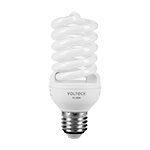 [46839] Lámpara espiral mini T2 23 W luz cálida en blíster, Volteck FC-23EM