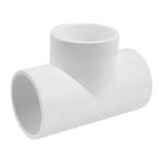 [45533] Tee sencilla de PVC 1-1/2', Foset PVC-765