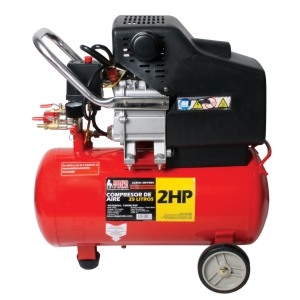 [ZM7001] COMPRESOR AIRE 2HP 25L DIRECTO COBRE