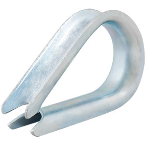 [SH5103] CUELLO GALVANIZADO 3/8" P/CABLE DE ACERO